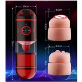 Mizzzee Samodejni moški masturbator 48422240 ABS USB, (21691590) | Shoptok.si