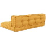  Jastučić za paletni kauč 2 pcs Žuta 120 x 80 x 38 cm Tkanina | shoptok.hr