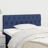  Uzglavlje plavo 100x7x78/88 cm od tkanine | shoptok.hr
