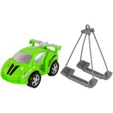 CAR Transporter Roadside Assistance Tow Truck 1:16 Green Sound Lights | shoptok.hr
