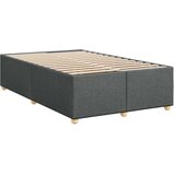 vidaXL Posteljni okvir temno siv 120x190 cm tkanina | Shoptok.si