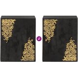 Ormar za Zid Zidne Crna 38 x 33 x 48 cm Čvrsto drvo manga | shoptok.hr