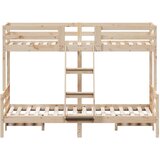 Krevet na kat 80x200/120x200 cm od masivne borovine | shoptok.hr