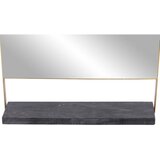 Kayoom STENSKO OGLEDALO, 43,5/69/10 cm kovina, steklo, kamen | Shoptok.si