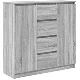  Komoda s ladicama siva sonoma 100,5x35x98,5cm konstruirano drvo | shoptok.hr