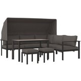 Ambia Garden VRTNA LOUNGE GARNITURA tkanina aluminij | Shoptok.si