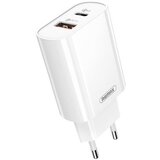Remax Punjač RP-U37, USB A, USB C, 20W, Bijeli Cijene