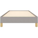  Okvir kreveta bez madraca svjetlosivi 100x200 cm od tkanine | Eponuda.com
