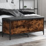 vidaXL Klupa za pohranu boja hrasta 102x42x45 cm od konstruiranog drva Cijene