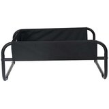 Krevet za psa Crna 75 x 75 x 30 cm Čelik | Eponuda.com