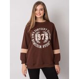 FANCY Sweatshirt-FA-BL-7231.33X-dark brown | Shoptok.si