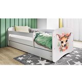  Drveni dečiji krevet bambi sa fiokom - beli - 180x80 cm Cene
