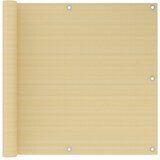 vidaXL Balkonsko platno bež 90x300 cm HDPE, (20609086) | Shoptok.si