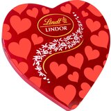 Lindt Lindor - Kovinska škatla v obliki srca - Mlečna čokolada - 250 g | Shoptok.si