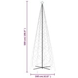  Stožasto božićno drvce plavo 1400 LED žarulja 160 x 500 cm | shoptok.hr