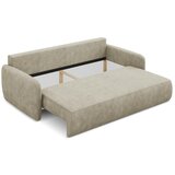 Makamii Bež sklopiva/s prostorom za odlaganje sofa od šenila 218 cm Lilo – | shoptok.hr