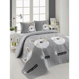 Tavşancık - light brown, grey, pink greybrownwhitepink king quilted bedspread set (fr) | ePonuda.com
