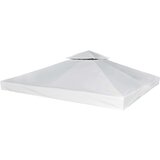  Zamjenski pokrov za sjenicu 310 g/m² krem bijeli 3 x 3 m | shoptok.hr