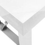 vidaXL Zložljiva kuhinjska miza 85x60x80 cm nerjaveče jeklo | Shoptok.si