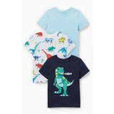 CA majica za dečake dino, 3 komada, multicolor Cene