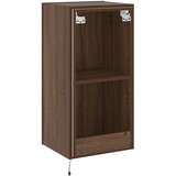  Zidni TV ormarić s LED svjetlima boja hrasta 40,5x35x80 cm | shoptok.hr