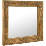  Zidno ogledalo u baroknom stilu 50 x 50 cm zlatno | shoptok.hr