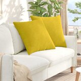  Jastučići za sofu 2 pcs Žuta 80 x 80 cm Kordura tekstil | shoptok.hr