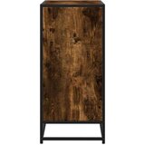 vidaXL Komoda dimljeni hrast 62x35x76 cm konstruirano drvo | shoptok.hr