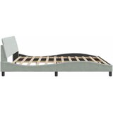  Okvir za krevet Dover svjetlosivi 200 x 200 cm baršunasti | Eponuda.ba
