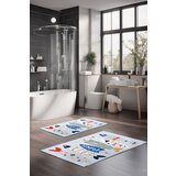 Lessentiel Maison set prostirki za kupatilo CT-5275, 2 komada, šarena Cene