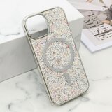  Futrole glam glow magsafe za iphone 15 (6.1) srebrna ( F121191 ) | ePonuda.com