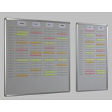 EICHNER Načrtovalna tabla Orga-Easy, višina 900 mm, za DIN A5 navpično, širina 535 mm, dve vrsti | Shoptok.si