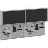  Set ormara za alate 6 kom. Crna Čelik s prahom premazan | shoptok.hr