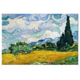  Slika - Vincent Van Gogh – Wheat Field with Cypresses 90x60 Na talijanskom platnu | shoptok.hr