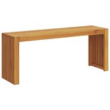  Klupa Prirodna nafta 110 x 30 x 45 cm Čvrsto teak drvo | shoptok.hr
