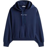 Tommy Hilfiger Puloverji CLASSIC SCRIPT FLEEC WW0WW47459 Modra Cene