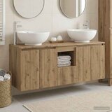  Set ormarića za kupaonicu 3 kom. Hrast artisan | shoptok.hr