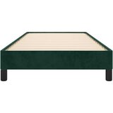  Okvir za krevet bez madraca tamnozeleni 90x190 cm baršunasti | shoptok.hr