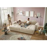 MID.YOU VELIKA ZOFA, krem barve tekstil, leseni material | Shoptok.si