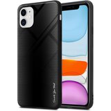 Cadorabo Ohišje, združljiv z Apple - Stripe Optics v Opal Black - Zaščitni pokrov iz silikona TPU in hrbta iz kaljenega stekla, (20574470) | Shoptok.si