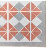 Think Rugs Oranžno-siv pralen tekač 61x170 cm Victoria Orange – | Shoptok.si