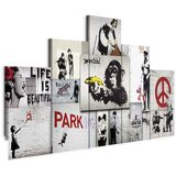 Slika - Street Crimes: Banksy Art 200x100 Na talijanskom platnu | shoptok.hr