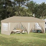  Rastezljivi šator za zabave 575 x 288 x 245 cm Krem | shoptok.hr