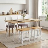 Barska stolica EKAI 2 pcs Bijela 40 x 29 x 45,5 cm | shoptok.hr