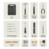 Vonhaus Set ročnega orodja (53-delni) | Shoptok.si