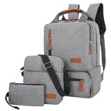  Ranac za laptop bp-07 set 3u1 (ranac i dve torbice) sivi ( T158 ) | ePonuda.com