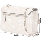 Guess Torba preko ramena 'IZZY' pijesak / zlatna / bijela | shoptok.hr
