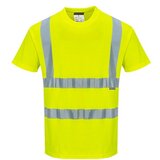 PORTWEST Majica visoke vidljivosti cotton comfort s170 sa kratkim rukavima, žuta, vel.xxl ( 62857 ) Cene