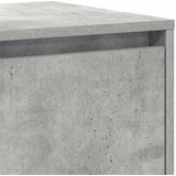  Kreveta Beton siva 120 x 41 x 75 cm Konstruirano drvo | shoptok.hr