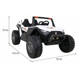 Buggy na akumulator Clash 4x4 - dvosjed - bijeli | shoptok.hr